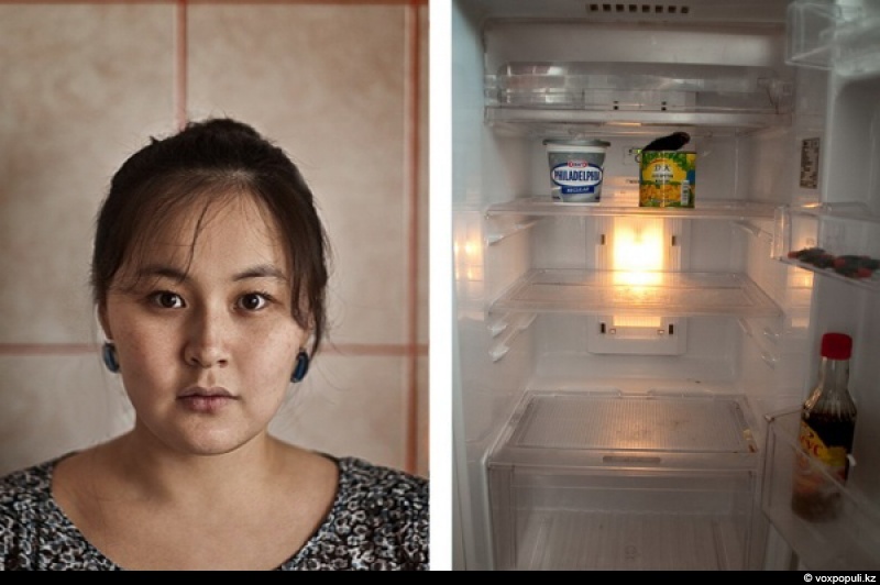 Что лежит в холодильнике у людей разных профессий холодильник, еда, люди, фотопроект