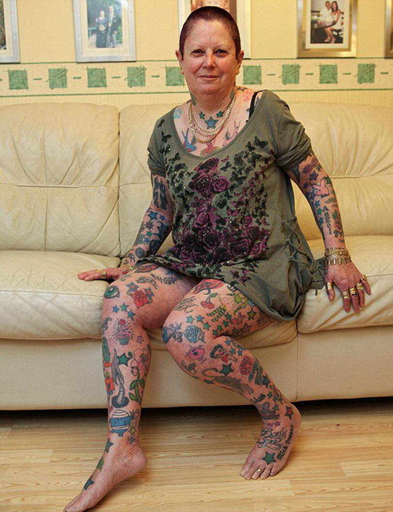 Самая татуированная женщина Изабель Варлей
