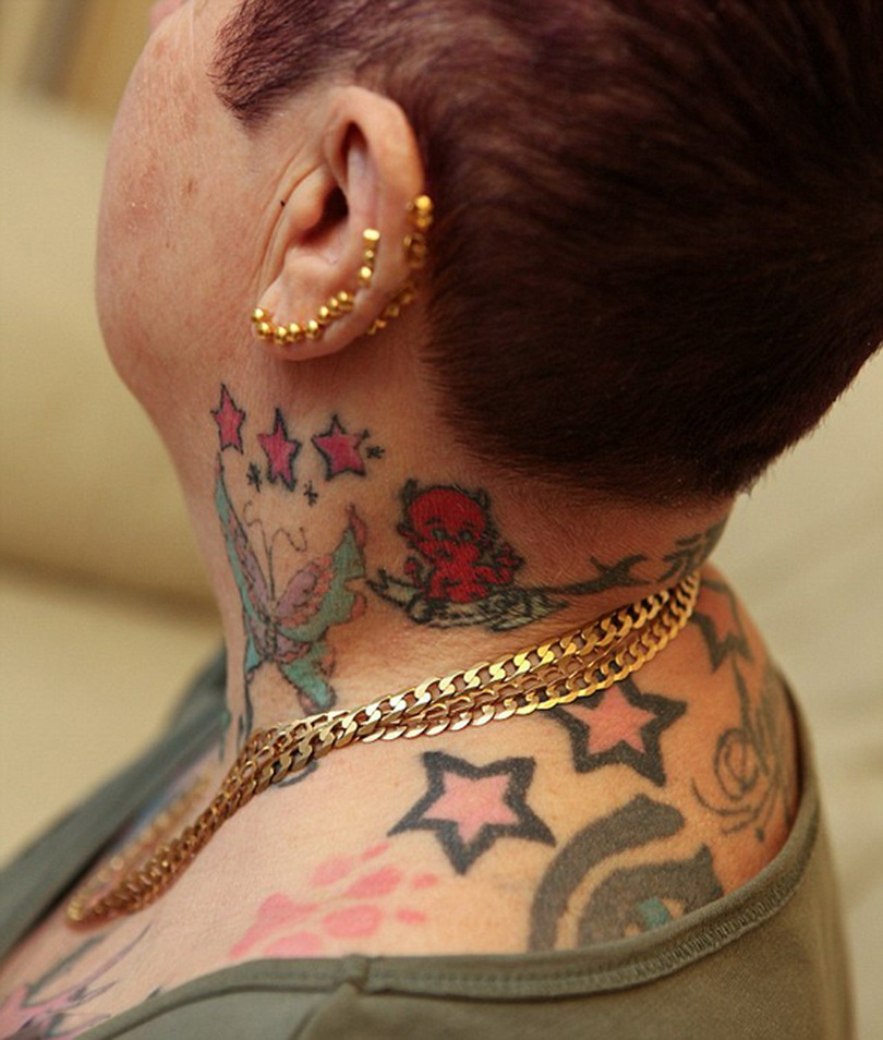 Бабушка, любительница, татуировки , 286, Шейла Джонс, Sheila Jones