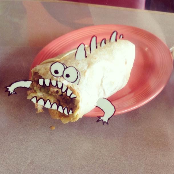 Художник переносит свои забавные иллюстрации в реальный мир иллюстратор Марти Купер, Marty Cooper, иллюстрации в реальном мире, Hombre McSteez