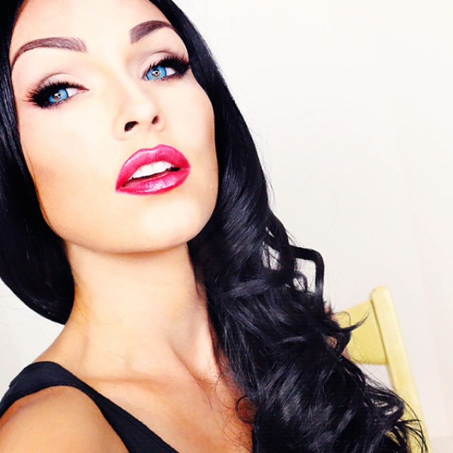 Кэнди Джонсон макияж, Kandee Johnson, при помощи макияжа