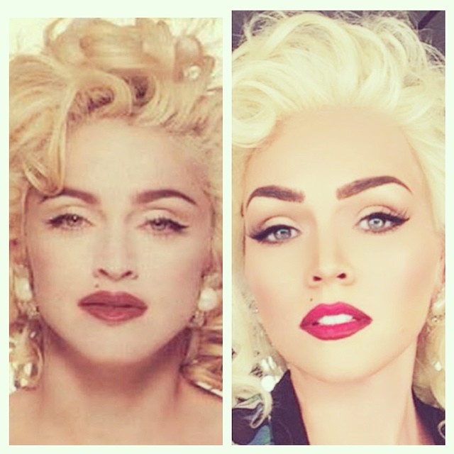 Кэнди Джонсон макияж, Kandee Johnson, при помощи макияжа