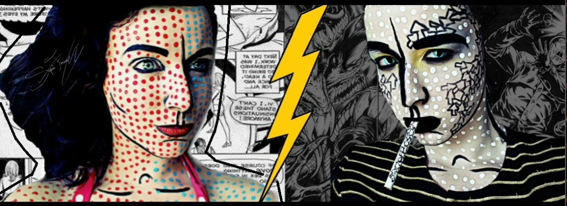 Жуткие, макияж, красочные образы, визажист-самоучка, Стефани Фернандес, Stephanie Fernandez