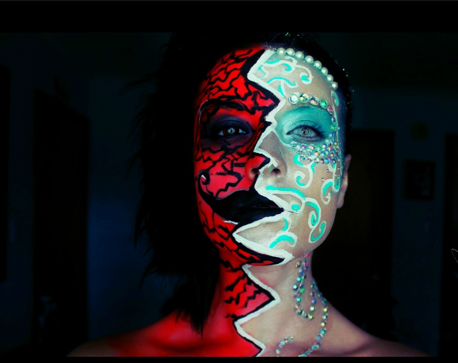 Жуткие, макияж, красочные образы, визажист-самоучка, Стефани Фернандес, Stephanie Fernandez