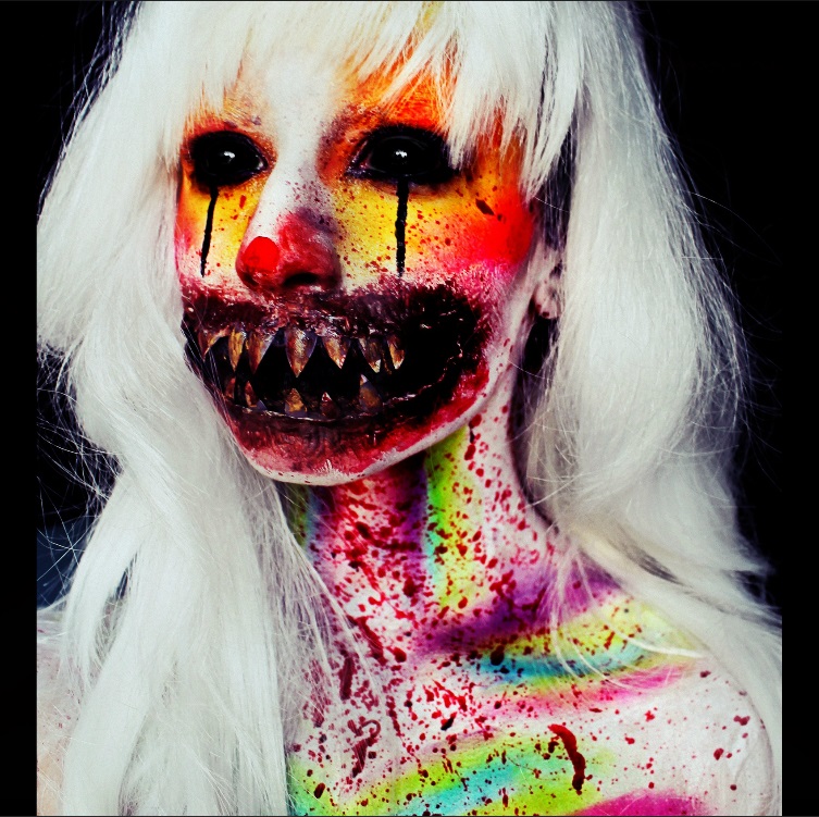 Жуткие, макияж, красочные образы, визажист-самоучка, Стефани Фернандес, Stephanie Fernandez