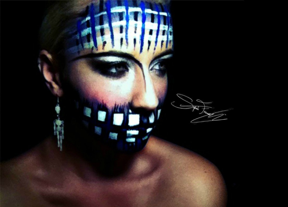 Жуткие, макияж, красочные образы, визажист-самоучка, Стефани Фернандес, Stephanie Fernandez