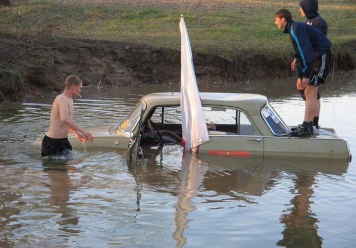 Люди которым не повезло,  был плохой день, неудачный день