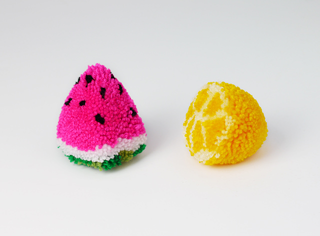 Как сделать позитивные фруктовые помпоны своими руками фруктовые помпоны своими руками