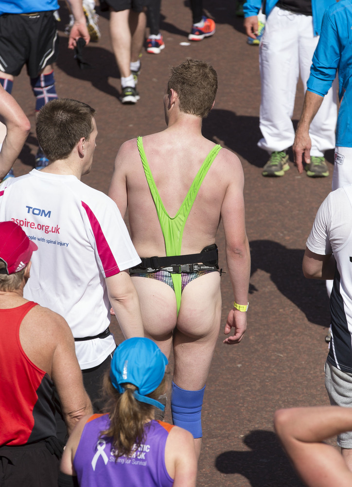 Самые забавные костюмы Лондонского марафона 2014 Лондонский марафон 2014, London Marathon, костюмы лондонского марафона