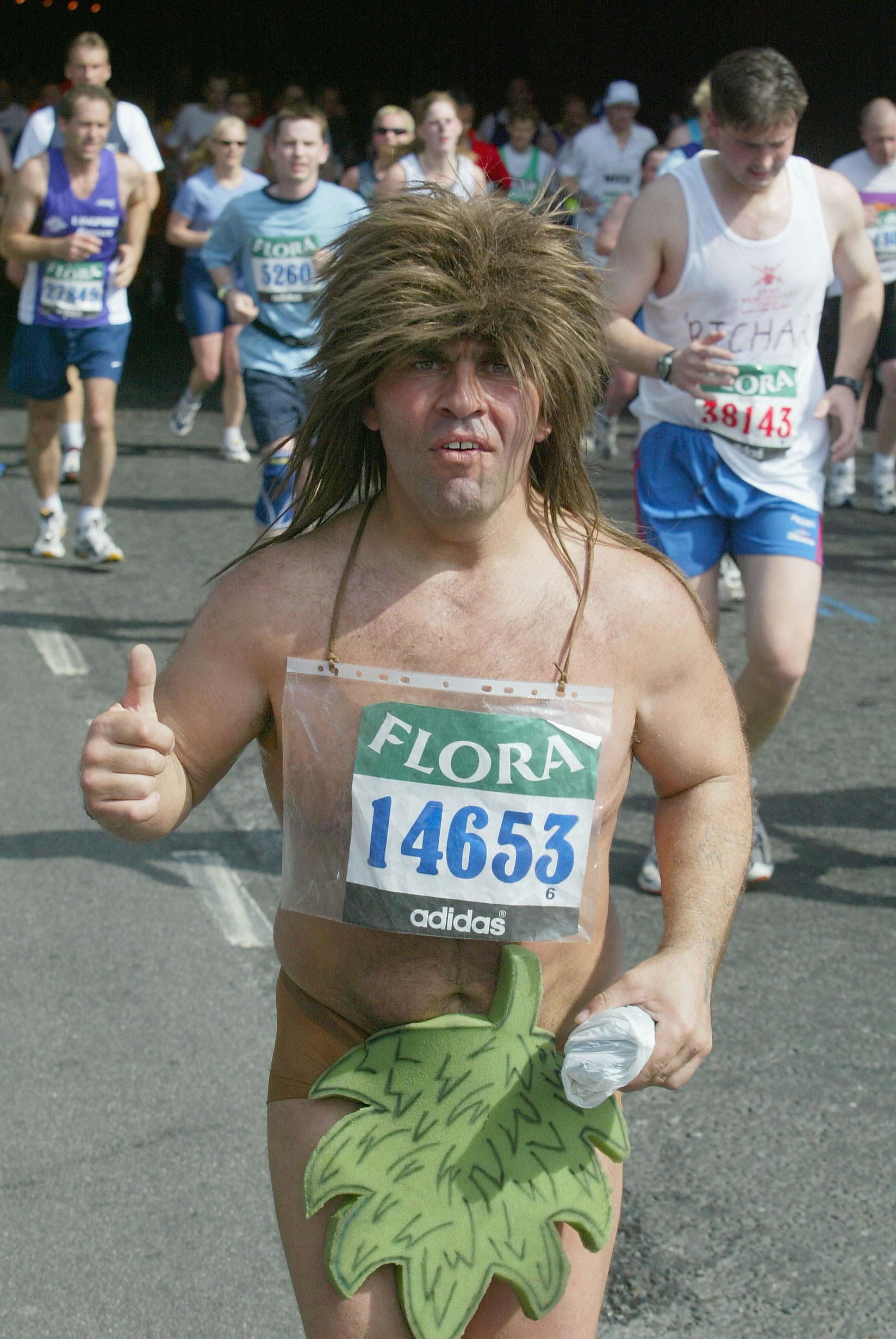 Самые забавные костюмы Лондонского марафона 2014 Лондонский марафон 2014, London Marathon, костюмы лондонского марафона