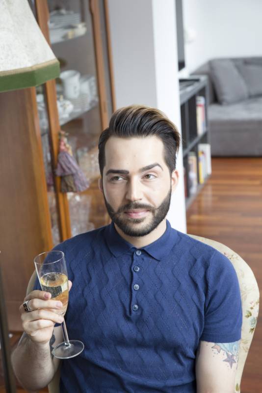 Кончита Вурст с мужем Жаком Патриаком, conchita wurst Jacques Patriaque