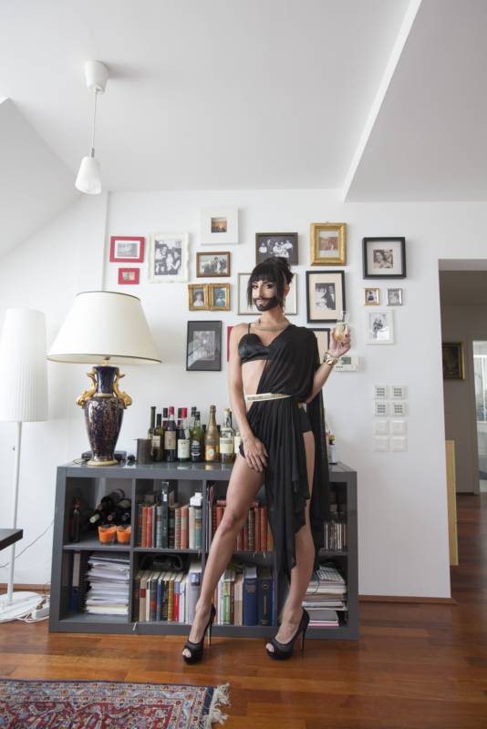 Кончита Вурст с мужем Жаком Патриаком, conchita wurst Jacques Patriaque