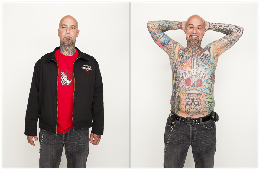 люди с татуировками, Спенсер Коватс Spencer Kovats, The Tattoo Project