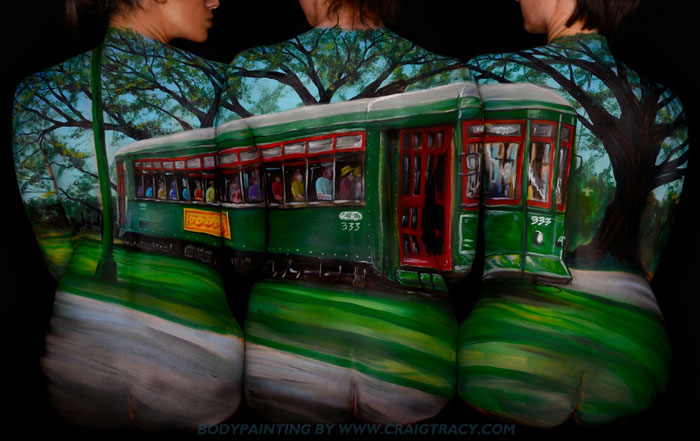 животный боди-арт, боди арт в виде животных