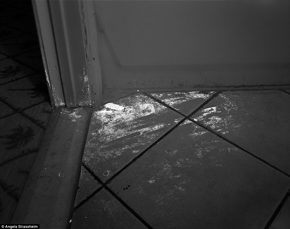 Светящиеся следы крови, Анжела Страссхайм, Angela Strassheim, фотограф криминалист