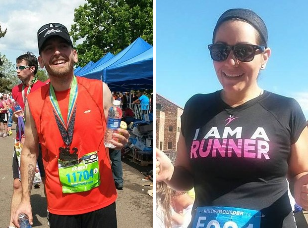 пара похудела на 127 кг, похудели вместе, муж и жена похудели Америка