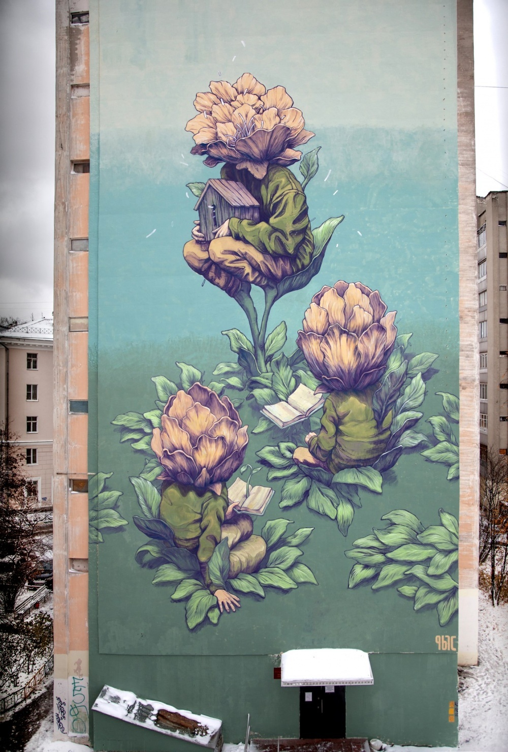 стрит-арт за октябрь, лучший стрит-арт месяца