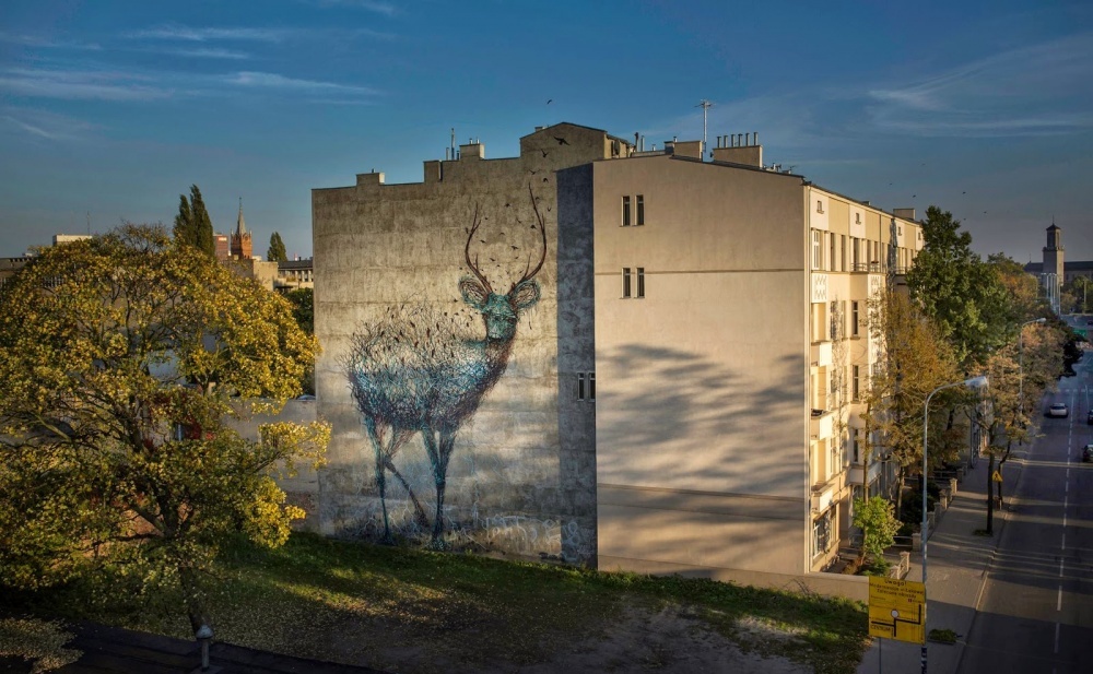 стрит-арт за октябрь, лучший стрит-арт месяца