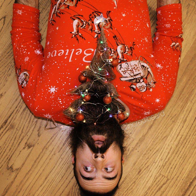 Mr. Incredibeard, скульптуры из бороды, Исайя Вэбб, Isaiah Webb