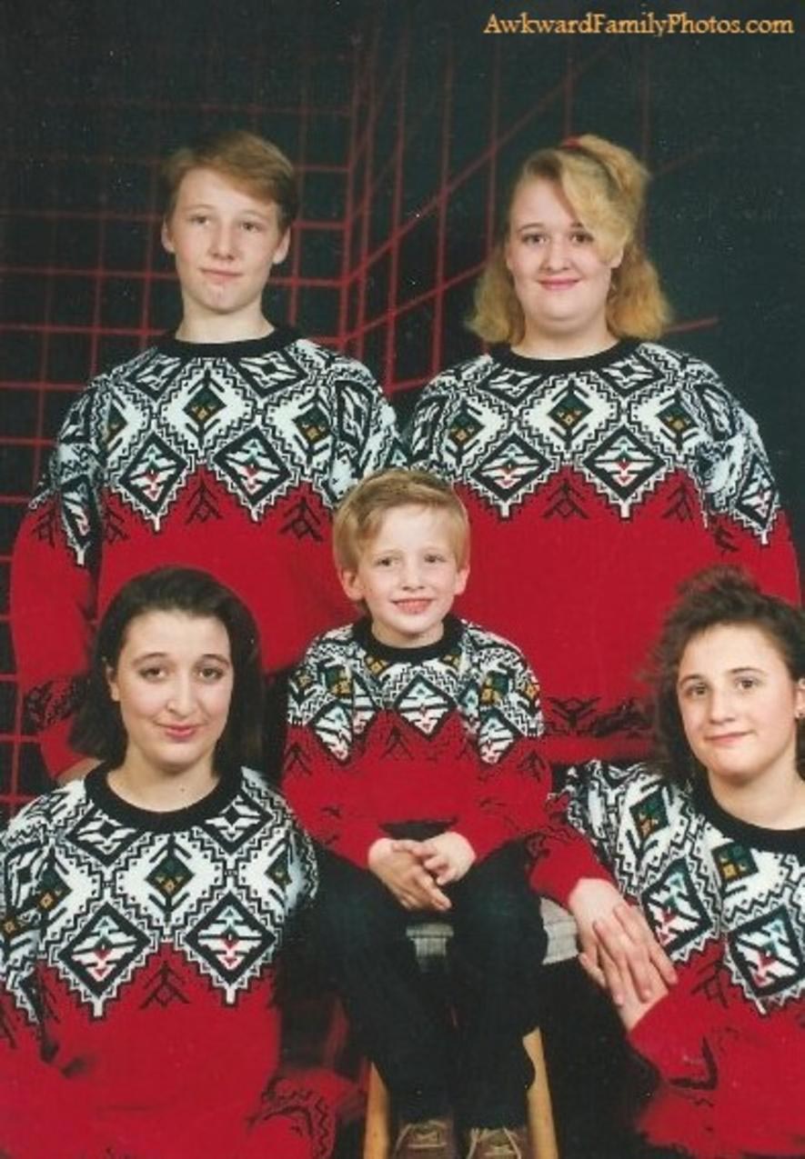Провальные рождественские фотографии,  Awkward Family Christmas