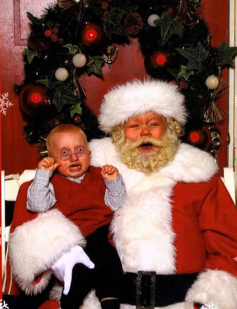 Давай меняться, Санта: что будет, если дети и Санта-Клаус обменяются лицами Санта-Клаус дети обмен лицами, Санта поменялся лицами с детьми