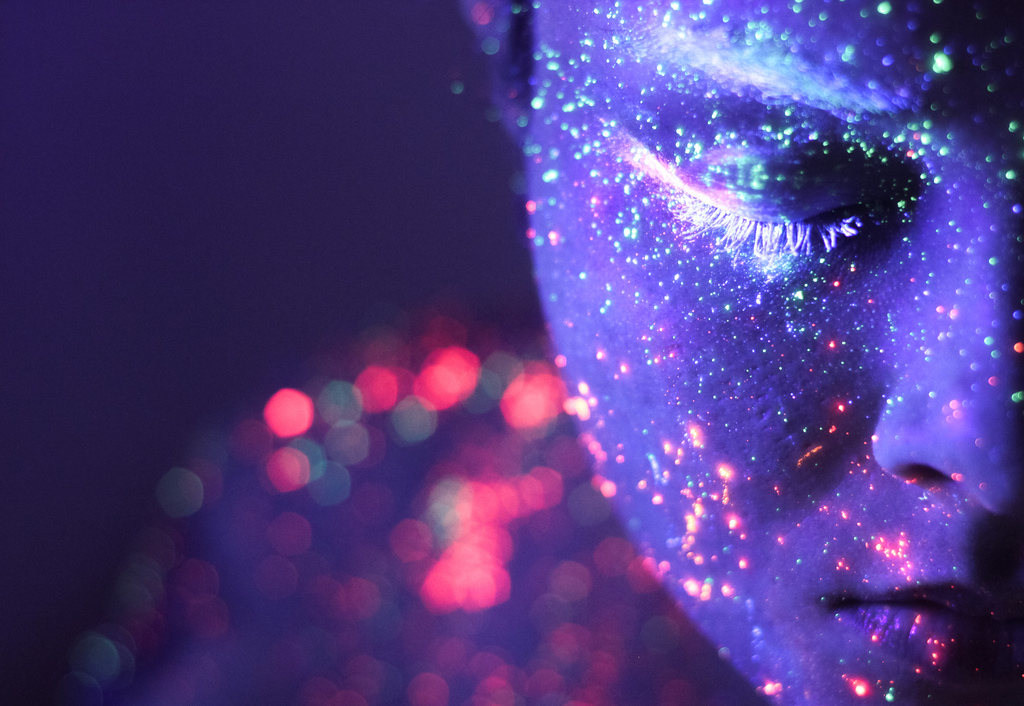 Неоновые портреты, фотограф Хид Саиб,Hid Saib, проект Неон,Neon