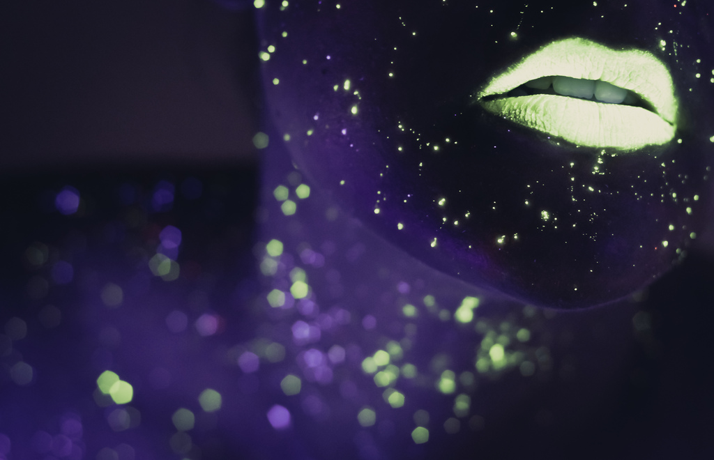 Неоновые портреты, фотограф Хид Саиб,Hid Saib, проект Неон,Neon