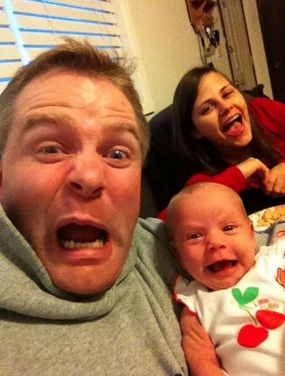 А сынок то - весь в отца! Смешные фотографии пап со своими маленькими копиями Смешные фотографии, папы, сыновья, дети, маленькиме копии