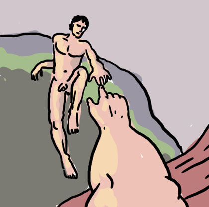 Взгляд на картины с другой стороны, искусство с другой стороны