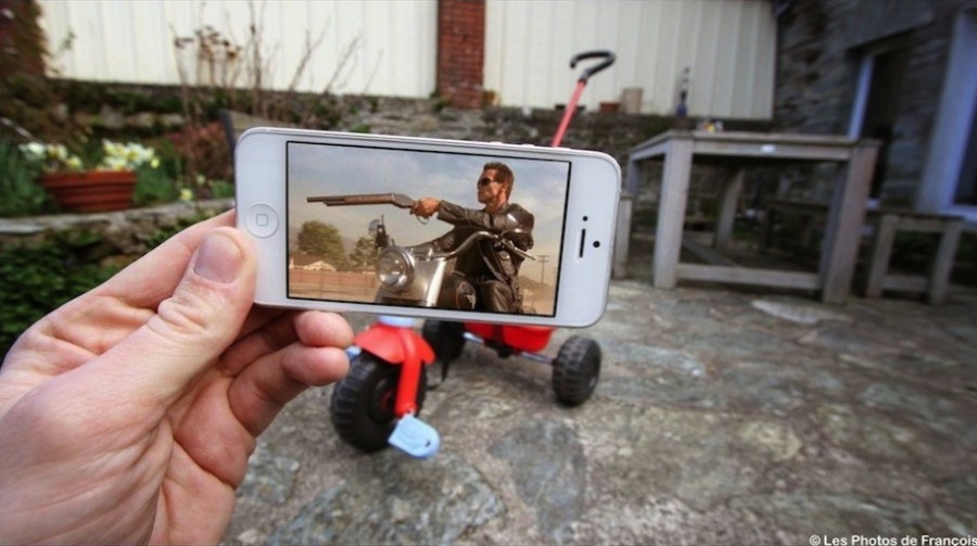 дополненная реальность, Франсуа Дурлен, фотографии на iPhone
