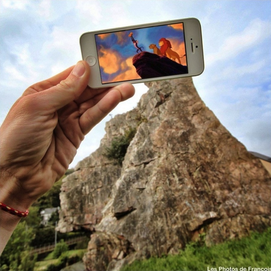 дополненная реальность, Франсуа Дурлен, фотографии на iPhone