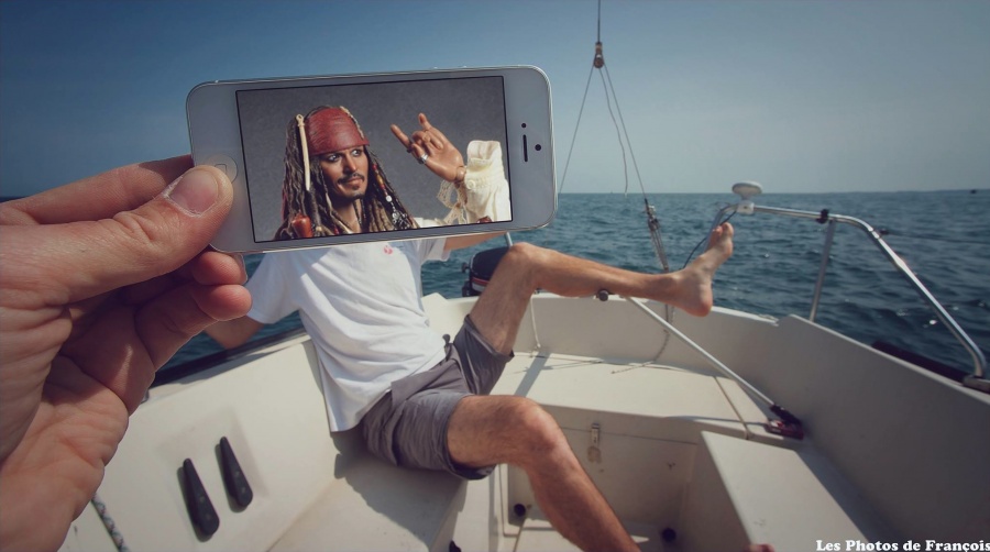 дополненная реальность, Франсуа Дурлен, фотографии на iPhone