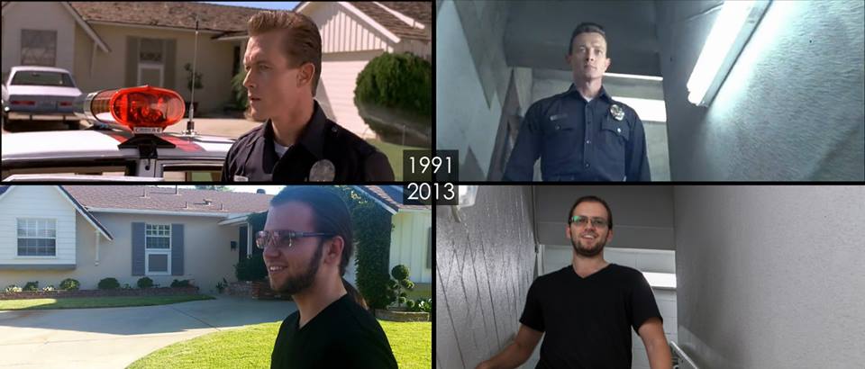 Dat scene, ищет места съемок, фотографирует места сняты фильмы