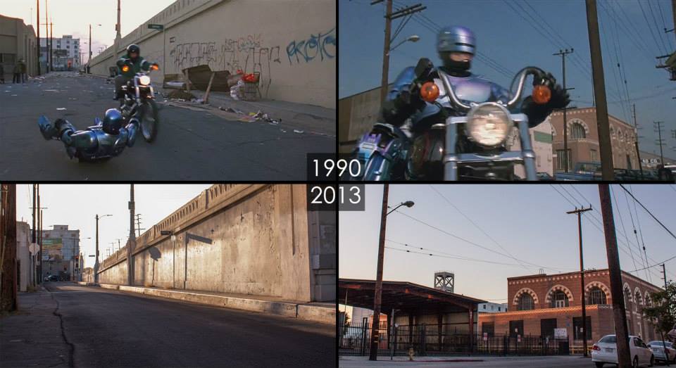 Dat scene, ищет места съемок, фотографирует места сняты фильмы