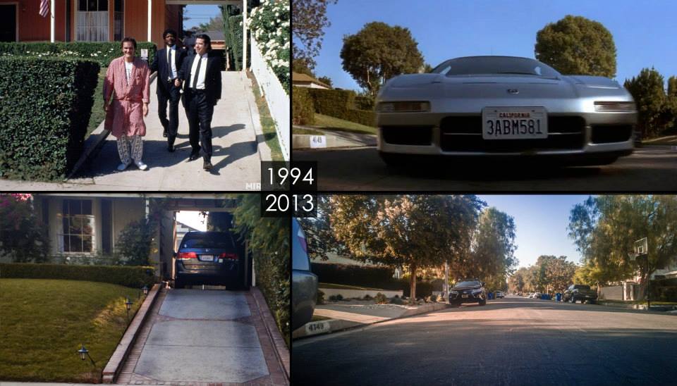 Dat scene, ищет места съемок, фотографирует места сняты фильмы