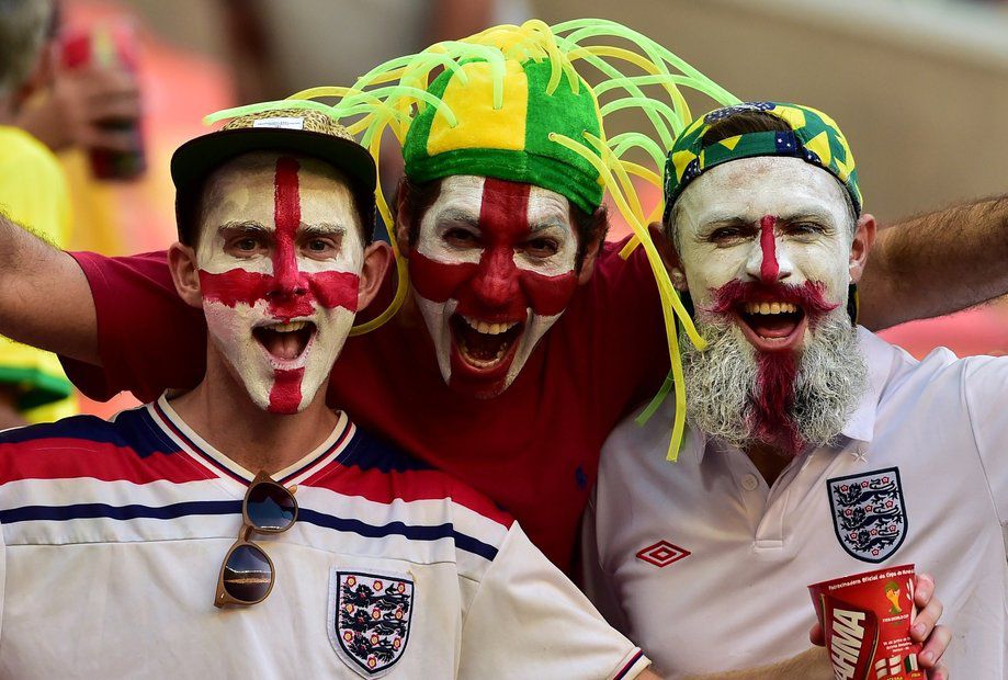 болельщики чемпионат футбол 2014, фанаты футбола Бразилия 2014, 