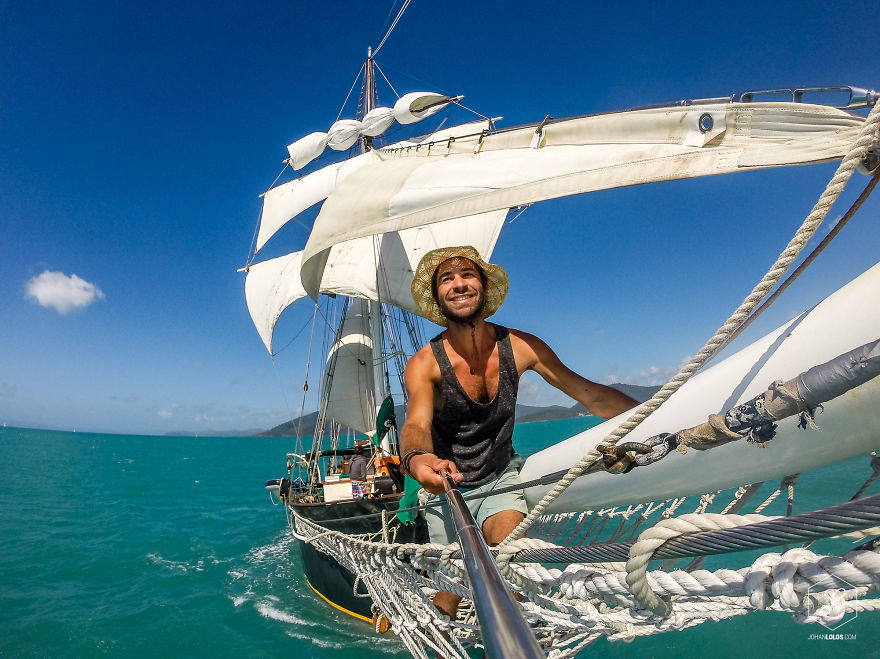 Йохан Лолос, Johan Lolos, путешествия по Австралии 