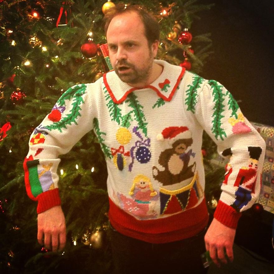 Ugly christmas sweater, уродливый рождественский свитер