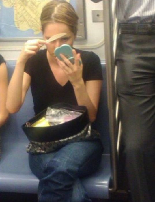 Чудаки в общественном транспорте V Чудаки, в общественном транспорте, фрики в автобусе