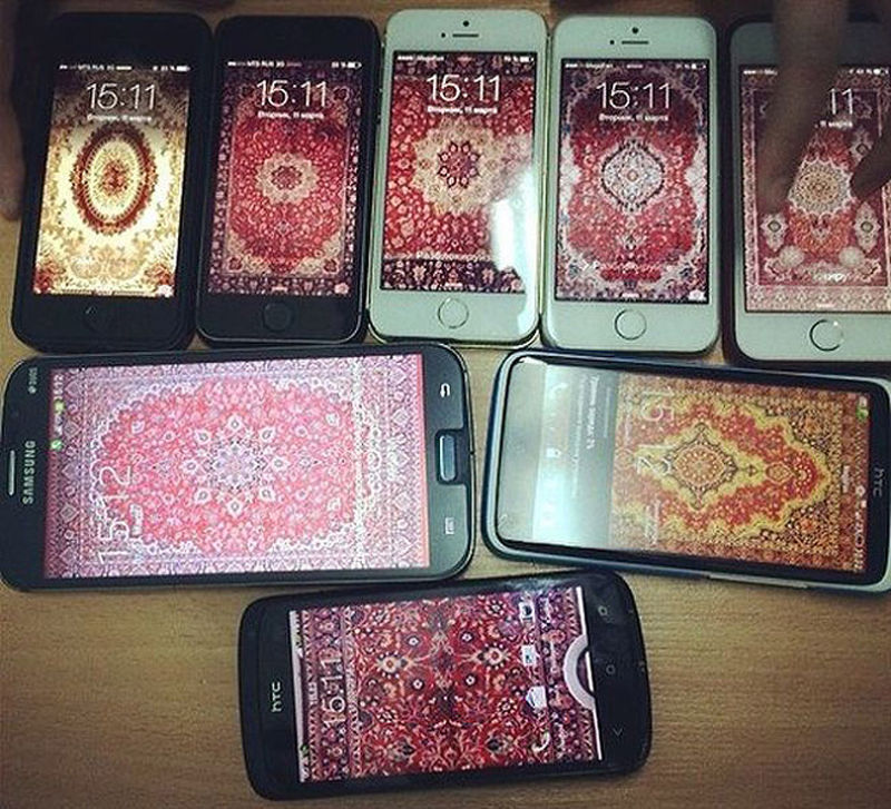 любовь России к коврам, фото на фоне ковра, подборка