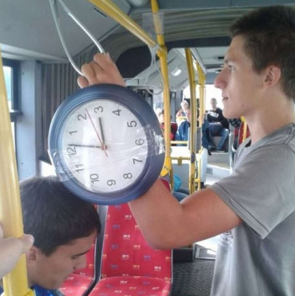 общественный транспорт Сербии, чудаки в общественном транспорте