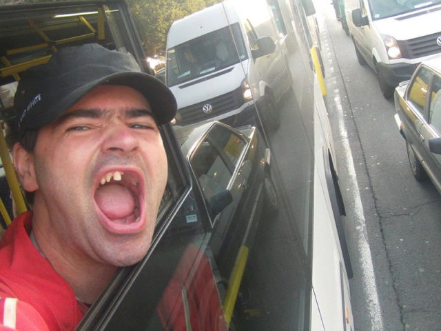 общественный транспорт Сербии, чудаки в общественном транспорте