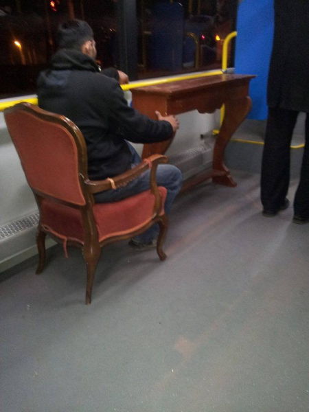 общественный транспорт Сербии, чудаки в общественном транспорте