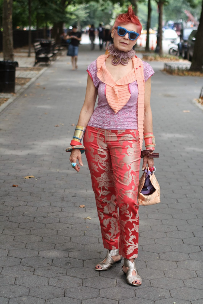 Жизнерадостные и стильные старушки Нью-Йорка от фотографа Ари Сет Коэна Ari Seth Cohen, Ари Сэт Коэн, стильные старушки Нью-Йорка