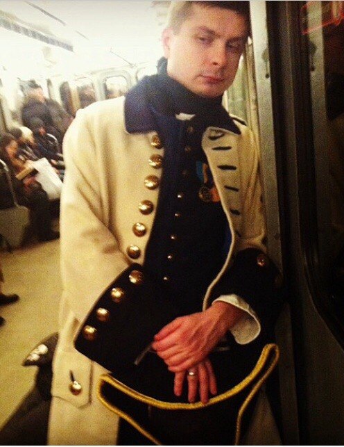 мода российского метро, модники в метро