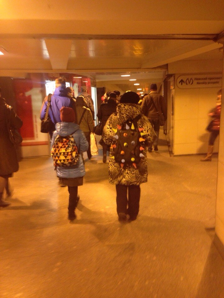 мода российского метро, модники в метро