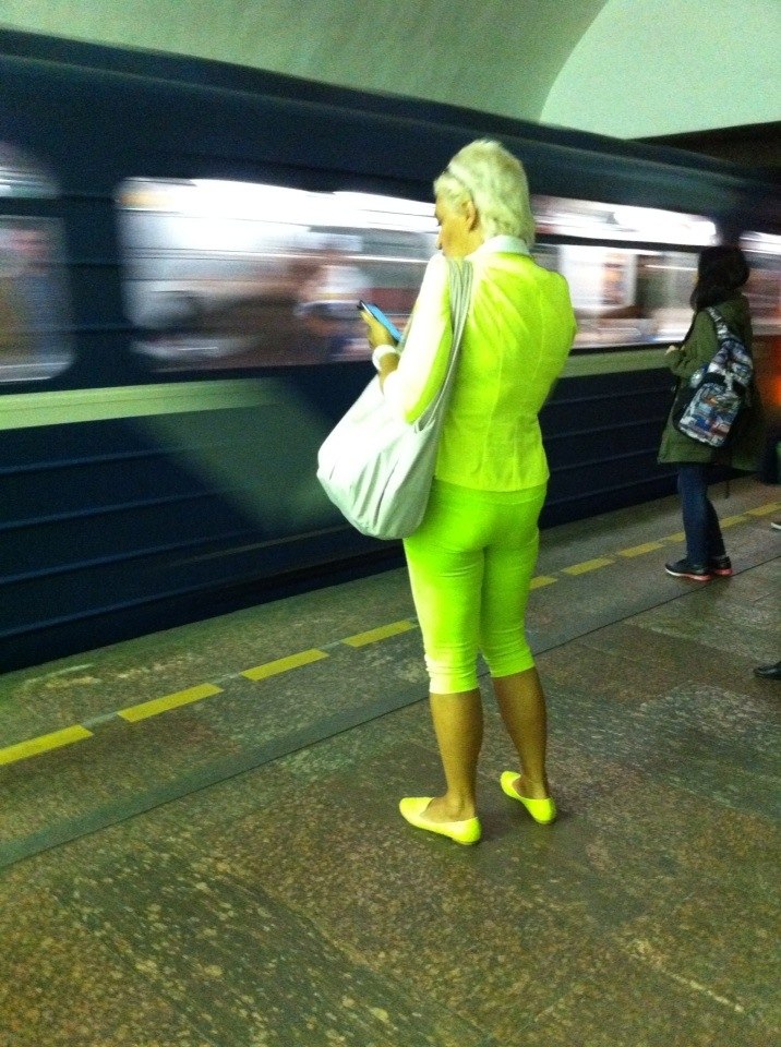 мода российского метро, модники в метро