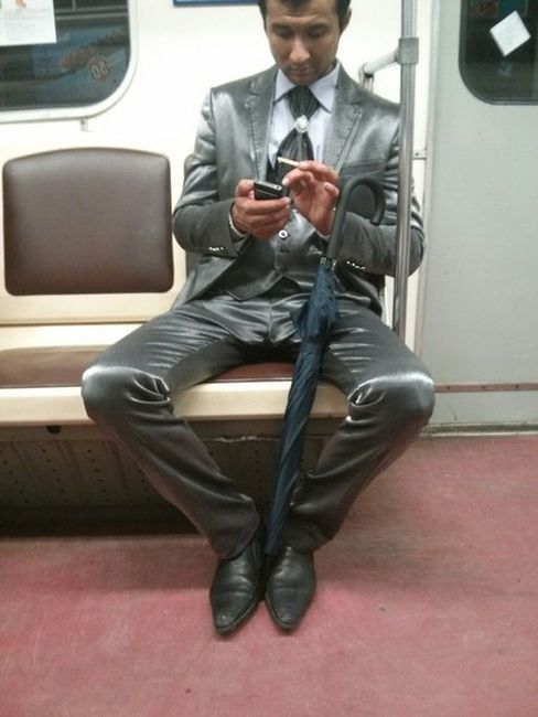 мода российского метро, модники в метро