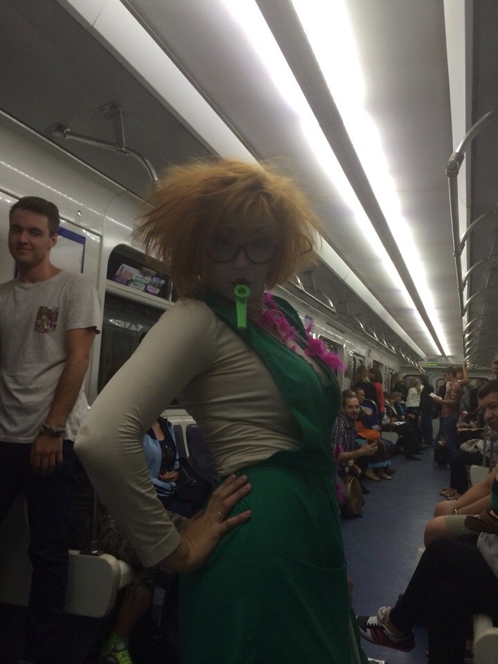 мода российского метро, модники в метро