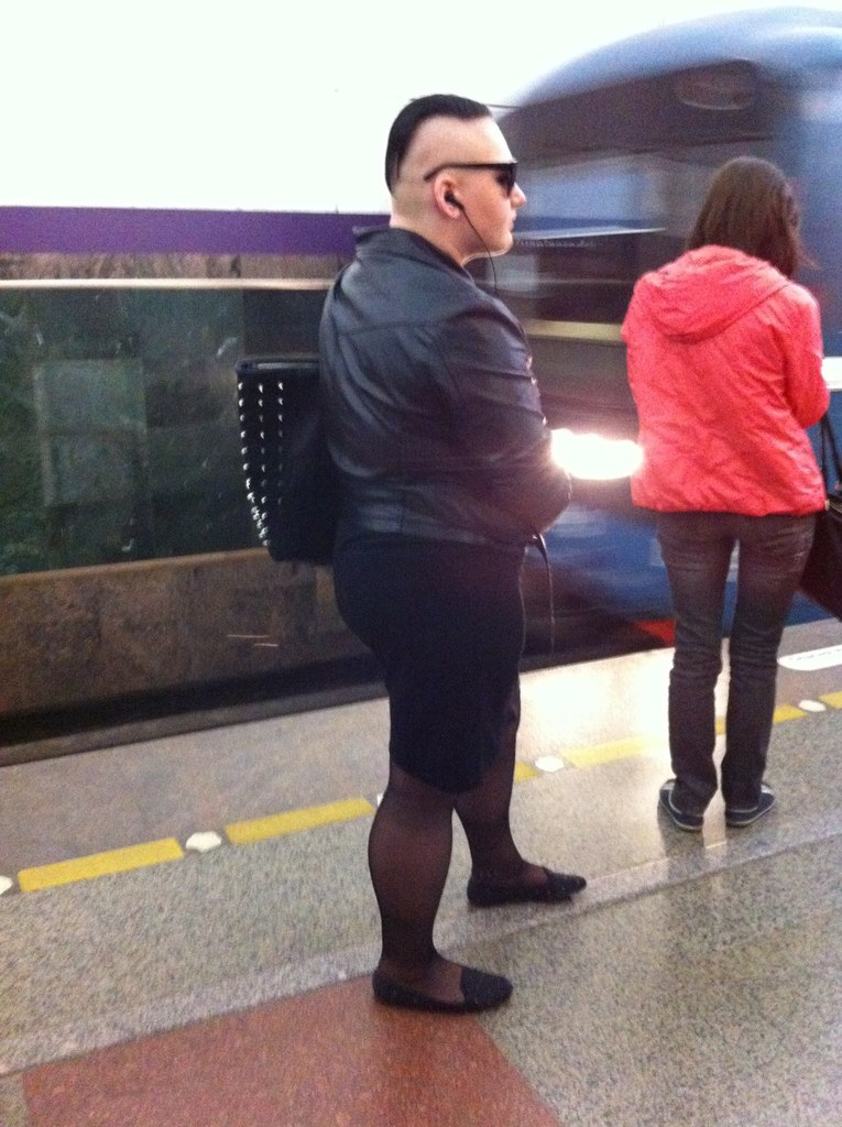 мода российского метро, модники в метро